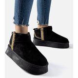 Gemre Black platform snow boots Scavi | shoptok.hr