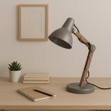  ONLI - Stona lampa ARCHITETTO 1xE27/22W/230V 62 cm siva/braon | Eponuda.com