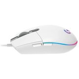 Logitech Gaming miška G203 Lightsync, žična, bela | Shoptok.si