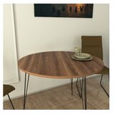 Hanah home Trpezarijski sto Sandalf, 90x75x90 cm, Orah | Eponuda.ba