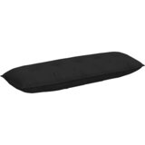 vidaXL Poglavni vzglavnik Črna 140 x 50 cm Mikrofiber tkanina, (5000278280) | Shoptok.si