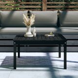  Vrtni stol crni 82,5 x 82,5 x 45 cm od masivne borovine | shoptok.hr