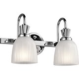 Elstead Lighting Elstead Cora Stenska svetilka za kopalnico z 2 lučema, polirani krom, IP44, G9, (22099110) | Shoptok.si
