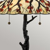  Quoizel QZ-WHISPERING-TL-VB - Stona lampa Tiffany WHISPERING 2xE27/60W/230V | Eponuda.com