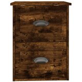  Zidni noćni ormarići 2 kom boja dimljenog hrasta 41 5x36x53 cm | shoptok.hr