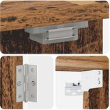 Kabinet za mete ZWOLLE Staro drvo 52,5 x 10,5 x 57,5 cm | shoptok.hr