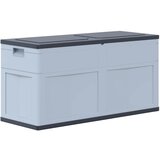  Vrtna kutija za pohranu 320 L sivo-crna | Eponuda.com