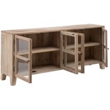 Ixia Vitrina od masivnog manga u prirodnoj boji 160x71 cm – | shoptok.hr