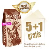 Profi Line 18kg TREAT 108kg - 5+1 džak gratis - granule 23/13 - hrana za odrasle pse Cene