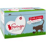 Feringa Varčno pakiranje v vrečki 24 x 85 g - Postrv & piščanec s krompirjem - NOVO Cene