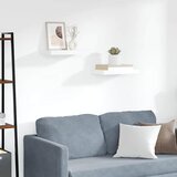  Plutajuće zidne police 2 kom bijele 40 x 23 x 3,8 cm MDF | Eponuda.com