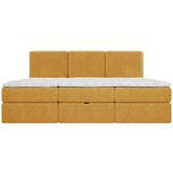 MID.YOU DRUŽINSKA POSTELJA 270 cm x 200 cm , les, tekstil, leseni material barve karija | Shoptok.si