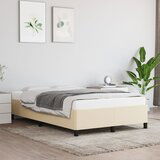 vidaXL okvir za krevet krem 120x200 cm od tkanine Cijene