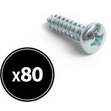 Handy Vijak za iverne plošče - izbočena glava - 4,2 x 16 mm - 80 kosov / paket Cene