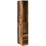 vidaXL Garderobna omara starinski les 30x50x200 cm inženirski les, (21413434) | Shoptok.si