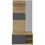Boxxx PREDSOBA antracit, hrast artisan | Shoptok.si