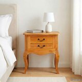  Bocni stol Prirodna 60 5 x 30 x 61 cm Čvrsto mahagonijsko drvo | shoptok.hr