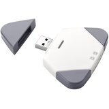 INF 3-v-1 magnetni čitalec SD/TF kartic za Lightning, USB-C in USB-A White, (5000282775) Cene