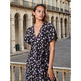 Sinsay Midi preklopna haljina s cvjetnim uzorkom | shoptok.hr