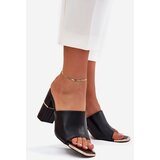Boto Elegant women's sandals on a heel black Raiza | ePonuda.com