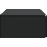 Stolna montirana na zid Crna 87,5 x 34,5 x 17 cm | shoptok.hr