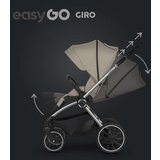 EUROCART easy go giro 2U1 kolica za bebe savana beige W/EA/GIRO/SB