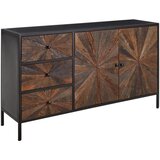 Landscape komoda, rjava, črna | Shoptok.si
