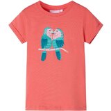  Dječja majica koraljne boje 128 | shoptok.hr