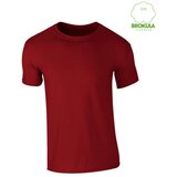 Brokula carewear muška majica kratki rukav vis, crvena ( brkl/mm/rd160/m )