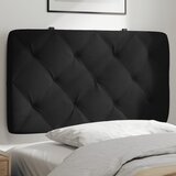  Jastuk za uzglavlje crni 90 cm baršunasti | shoptok.hr