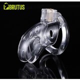 Brutus Shark Cage Chastity Cage Clear Cene