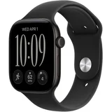 watch Serija 12 GPS 46mm M/L Crno MJEL4ZR/A Aluminij sportska narukvica Crno.