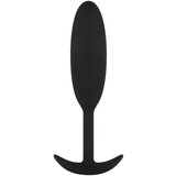 EasyToys Heavy Fulfiller - 54g analni dildo - majhen (črn) | Shoptok.si