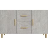  Komoda siva boja betona 100x36x60 cm od konstruiranog drva | shoptok.hr