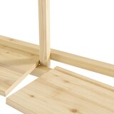 Karup Design Zidna polica od masivnog bora u prirodnoj boji 192x127 cm Groove – | shoptok.hr