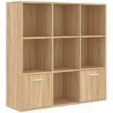 Ormarić za knjige boja hrasta 98x30x98 cm od konstruiranog drva | Eponuda.com