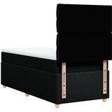  Box spring krevet s madracem crni 80 x 200 cm od tkanine | shoptok.hr