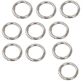 INF okrogli obeski za ključe s karabinom, paket 10 kosov silver, (21245913) Cene