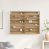  Ormar za izlaganje s policom Umjetnički hrast 100 x 8,5 x 75 cm | shoptok.hr