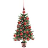  Božićno drvce s 150 LED svjetlima s stalakom Zelena 65 cm PE | shoptok.hr