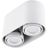  Reflektorsko svetlo SIROK 2xGU10/30W/230V belo | Eponuda.com