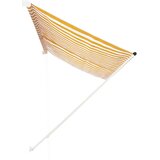 Tenda na uvlačenje 300 x 150 cm žuto-bijela | Eponuda.com