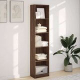 vidaXL Regal za knjige boja hrasta 40x24x176 cm konstruirano drvo | shoptok.hr