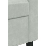 vidaXL 3-dijelni set sofa s jastucima svjetlosivi baršunasti | shoptok.hr