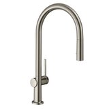 Hansgrohe Talis M54 210 Stainless Steel Finish baterija (slavina) za sudoperu sa izvlačećim tušem sa 2 mlaza 72801800 | ePonuda.com