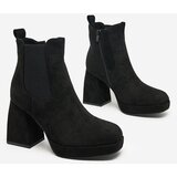 Resti Eco-suede women's Tregianca stiletto boots | Shoptok.si