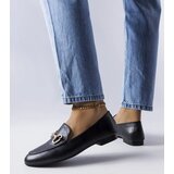 Gemre Black loafers with a buckle Philip | Shoptok.si