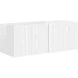 TV zidni ormar Zidne 2 pcs Sjajno bijelo 78,5 x 31 x 29,5 cm | shoptok.hr