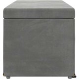  Stolica Temno siva 101 x 41 x 40 cm Samet in Umetno Leseno, (5000302437) | Shoptok.si