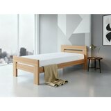 B.E.S. Postelja iz masivne bukve z letvenim dnom 90x200 cm v naravni barvi Fiorentino – | Shoptok.si